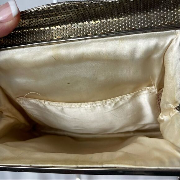 Vintage Hand Beaded Evening Hand Bag - Picture 5 of 12